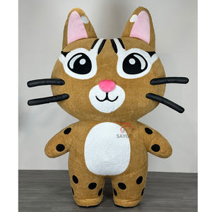 Bonito diseño <span class=keywords><strong>de</strong></span> gato gordo, disfraz <span class=keywords><strong>de</strong></span> mascota inflable para adultos, vestidos <span class=keywords><strong>de</strong></span> fiesta, 2M, 2,6 m, <span class=keywords><strong>alquiler</strong></span> <span class=keywords><strong>de</strong></span> eventos, disfraces <span class=keywords><strong>de</strong></span> Anime inflables para gatos, traje - Product Image 1