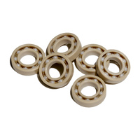 Roulement à billes en acier inoxydable de Construction à grande vitesse 625ZZ joints ouverts Double P5 P4 40mm rouleau de fenêtre coulissante en plastique huile ouverte