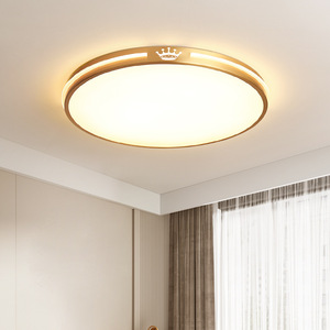 Lámpara de Techo Moderna Minimalista de Cobre, Ultrafina, de Lujo, para Dormitorio, Balcón, Entrada, Estilo Instagram - Product Image 5