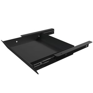 Cajón Deslizable JH-Mech de Fácil Instalación <span class=keywords><strong>Bajo</strong></span> la <span class=keywords><strong>Mesa</strong></span>, Panel Inclinable de 60 Grados, Cajón Grande de Acero al Carbono para Debajo del Escritorio - Product Image 2
