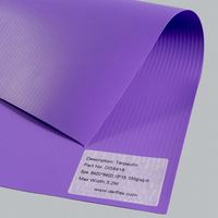 DERFLEX Bâche imperméable en pvc 10oz 12oz 13oz 14oz 15oz 16oz 18oz 20oz 21oz 22oz bâches en toile de vinyle robuste