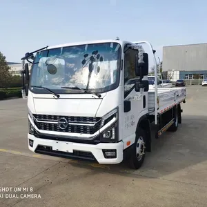 카마 중국 픽업 트럭 6 휠 2540kg 커브웨이트 전기 미니화물 트럭