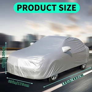 Custom Waterproof UV protection PEVA Scratch Resistant <strong>Car</strong> Roof Cover - Product Image 4