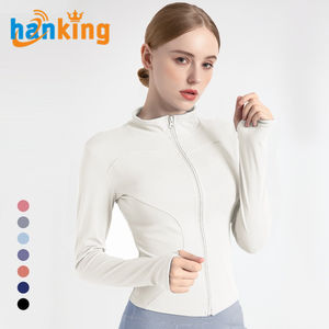 Ehanking Veste de printemps à manches longues pour femmes, haute qualité, élastique, tendance, sport, fitness, course à pied, yoga - Product Image 4