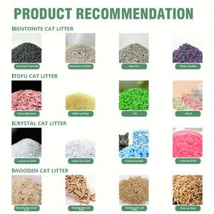 Meerdere geurtypen Bentonite kattenbakvulling zand stofvrij bolvormig 5L 10L 25L Bentonite gemalen kattenbakvulling - Product Image 4