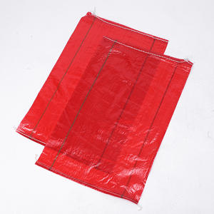 Sacs tissés <span class=keywords><strong>en</strong></span> polypropylène transparent rouge de 25 kg pour l'agriculture, sacs <span class=keywords><strong>en</strong></span> PP pour pommes de terre, oignons, carottes, exportés au Chili - Product Image 4