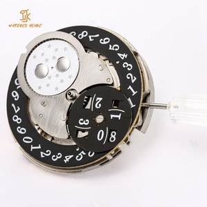 กลไกนาฬิกา NH35 รุ่นดั้งเดิม ปรับแต่งด้วยโมดูล Twin-Disc แสดงวันที่ขนาดใหญ่และข้างขึ้นข้างแรม 24 จิวเวล ระบบอัตโนมัติ สำหรับจัดหาให้กับแบรนด์ที่กำหนดเอง - Product Image 2