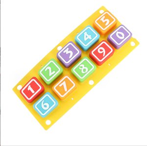 Tùy chỉnh điện thoại di động Silicone Key Pad nút cao su bàn phím với Carbon Pill - Product Image 6