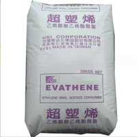 Matériau en mousse EVA UE40K VA 41% (éthylène-acétate de vinyle) de Taïwan pour semelles de chaussures et pantoufles, granulés de résine EVA