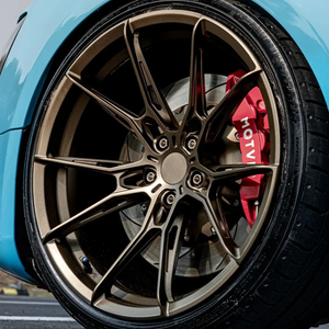 Mâm xe đúc sâu lòng màu đen mờ 18 19 20 21 22 23 inch 5x100 gia công CNC, mâm đúc tùy chỉnh phù hợp với Genesis G70 3.3T - Product Image 1