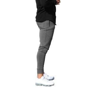 Pantalons de sport pour la vente transfrontalière, pantalon de jogging extensible pour homme, jogging en molleton français avec poches zippées - Product Image 3