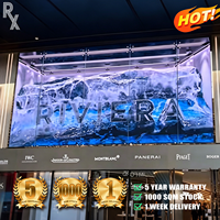Pantalla LED para Video Wall Ultrafina y Ligera Serie RX UTM, 4K HDR10+, IP67 Impermeable, Garantía de 5 Años para Pantallas de Interior/Exterior