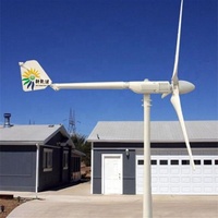 Turbine éolienne HLD 2 kW, 24 V-380 V, personnalisable