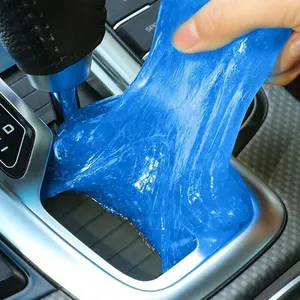 Car Wash Interior Car Cleaning Gel Slime Machine Auto Vent Magia Poeira Removedor Cola Teclado Do Computador Suprimentos de limpeza sujeira