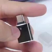 Adaptateur OTG USB 3.0 de type C mâle vers femelle de haute qualité, neuf, mini taille, lumière LED, connecteur de tête ABS avec protection OTP