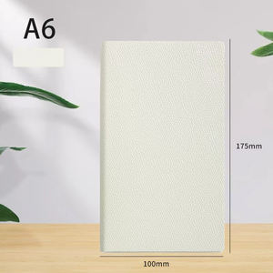 Journal d'Affaires pour Réunions Scolaires, Agenda A4-A5-A6, Reliure en Cuir Rigide, 100 Feuilles Intérieures, Reliure Cousue, Cahier d'Exercices - Product Image 3