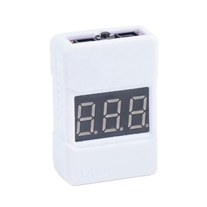 1S-8S Double Haut-parleurs Alarme LED Basse Tension Buzzer Avertissement Volt Indicateur Vérificateur Lipo Testeur de Batterie pour Avion RC Drone - Product Image 1