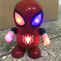 Spider-man Dancing Toys with Music and Light