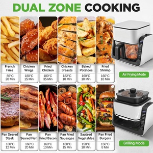 New High Quality 1500W Watt Power <b>Electric</b> Digital 4L Plastic Air Fryer with Custom Flip Cover Smart Hotel Use 1 Year Warranty - Product Image 5