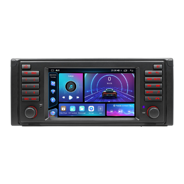 2Din Dashboard-mounted Android Radio for Cars Multimedia Player Touch Screen USB Connection for Bluetooth DSP BMW