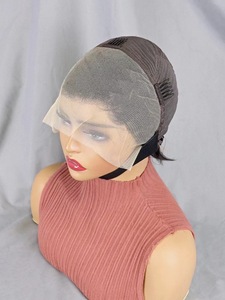 <span class=keywords><strong>Jennifer</strong></span> – Perruque de cheveux naturels Remy, coupe Pixie courte, 13x4, pour l'été - Product Image 5