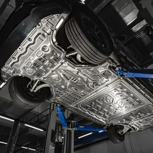 Voyah autopartes Junxi Escudo de motor de aluminio Protector de batería Protección inferior Placas de deslizamiento para Voyah Free Lantu Free Dreamer