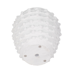 Vaso decorativo moderno in ceramica con texture a bolle per piante da interno ed esterno - Product Image 6