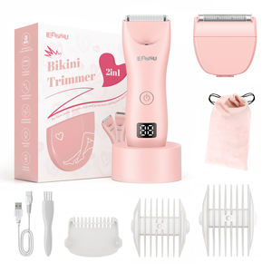 <span class=keywords><strong>Rasoir</strong></span> électrique double tête pour femmes, rose, appareil d'épilation, lame double, multifonctionnel, tondeuse à poils du <span class=keywords><strong>maillot</strong></span> pour femmes - Product Image 3