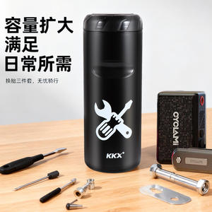 Contenedor de almacenamiento de herramientas para bicicleta Kkx, kit de reparación portátil de resina plástica para equipo de ciclismo - Product Image 3