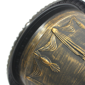 Huazhiai pittura in bronzo eco-friendly <span class=keywords><strong>vasi</strong></span> da <span class=keywords><strong>fiori</strong></span> rotondi e fioriere decorazione vaso <span class=keywords><strong>di</strong></span> plastica - Product Image 4