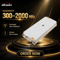 Module RF UWB SSPA 100W, amplificateur de puissance à large bande, amplificateur à semi-conducteurs pour systèmes de contremesures RF