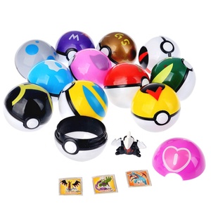 Figurines Pokem-on <span class=keywords><strong>Pikachu</strong></span>, 12 pièces/ensemble, jouets d'action <span class=keywords><strong>Pokeball</strong></span> Poke Ball Charizard, poupées Anime, cadeau d'anniversaire pour enfants - Product Image 4