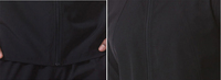 Veste de sport respirante à séchage rapide pour homme avec col montant et fermeture éclair, anti-UV, pour entraînement et fitness