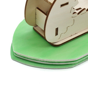 Kit de bateau dragon en bois, expérience scientifique à faire soi-même, jouet éducatif pour enfants de 7 à 9 ans, commande manuelle, sans batterie - Product Image 3