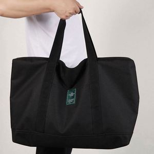 Sac de voyage week-end grande capacité, léger, sac de rangement pour bagages, sac de voyage fourre-tout avec logo personnalisé - Product Image 4