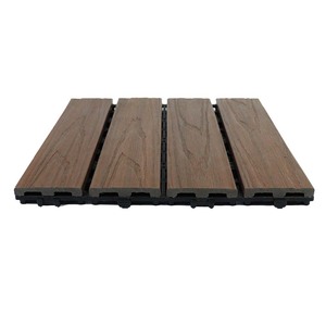 Baldosas de Madera Plástica Compuesta (WPC) para Patio y Piscina, Resistentes al Agua y a los Rayos UV, Encajables, para Terraza, DIY - Product Image 3