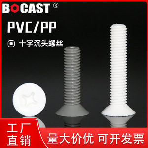 Tornillo Autorroscante de Cabeza Plana Phillips de Plástico PP Bocast M2-M10 Métrico GBT 819.1 2000 - Product Image 5