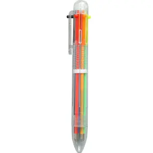 HYF 신제품 2024 공장 도매 여러 가지 빛깔의 볼펜 개폐식 볼펜 0.5mm 셔틀 펜 로고 사용자 정의