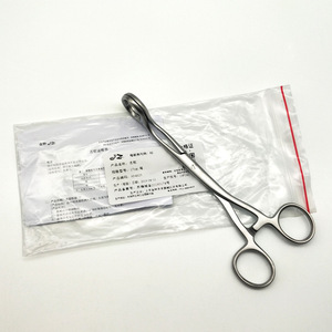 Pinzas de lengua Shanghai Jinzhong de acero inoxidable en forma de T, retractor oral para uso de emergencia 1396 - Product Image 2