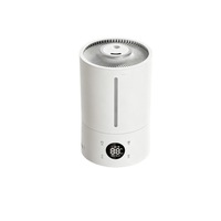 Nouveau modèle 2026 – Humidificateur intelligent 4L pour bureau et maison, remplissage par le haut, atomisation ultrasonique 50W avec fonction de minuterie
