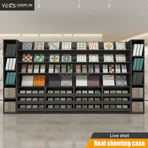 Tùy chỉnh đa chức năng đa đặc điểm kỹ thuật Gạch gốm khảm đá Mẫu khe cắm ngăn kéo kết hợp tủ trưng bày - Product Image 5