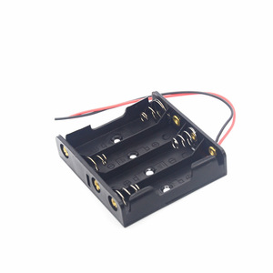 <b>Battery</b> Case 4 X AA With Cable <b>6V</b> Parallel No Cover For Electronics - Product Image 4