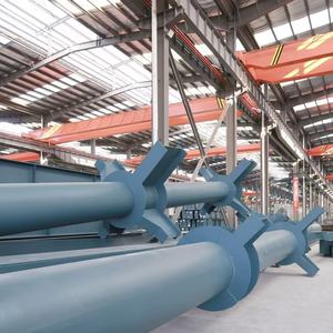 Estructura de Acero de Alta Resistencia, Estructura de Acero <span class=keywords><strong>Industrial</strong></span> Duradera, Columnas Estructurales, Vigas, Edificios Industriales - Product Image 5