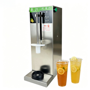Máquina Comercial de Acero Inoxidable para Triturar Limones, Máquina para Hacer Té de Burbujas, Agitador de Limones para Tiendas de Té - Product Image 1