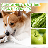 Spray amargo para mascotas de 100 ml para perros y gatos, antichupeteo, detiene mordeduras, ayuda en el entrenamiento, protector de muebles, fórmula natural a base de plantas