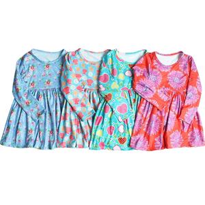 Nuevo Vestido de Primavera para Bebés, Ropa Infantil, Vestidos de Princesa con Flores para Niñas, Falda Estampada con Girasoles, Ropa para Niñas - Product Image 1