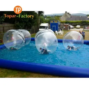 Manufactory Pvc Sea Air Outdoor Ground Large Ball Pit Inflatable Swimming Water Big Pool For Kids
