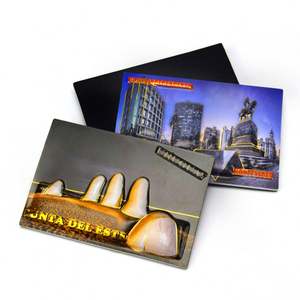 Aimants personnalisés avec image, aimants pour réfrigérateur personnalisés 3D en relief, souvenir de la Guadeloupe, aimants pour réfrigérateur en PVC - Product Image 1