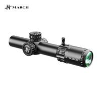 Nouvelle conception de lunette de visée tactique en alliage d'aluminium HT1-5X24IR LPVO, éclairée, à mise au point rapide, résistante aux chocs et à l'eau, pour une utilisation en extérieur