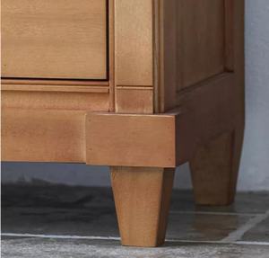 Librero de Pared para Sala de Estar, Moderno, de Madera de Teca Africana, Ahorra Espacio, Hecho a Mano, con Puerta de Vidrio Antipolvo, Mueble de Almacenamiento para Estudio - Product Image 6